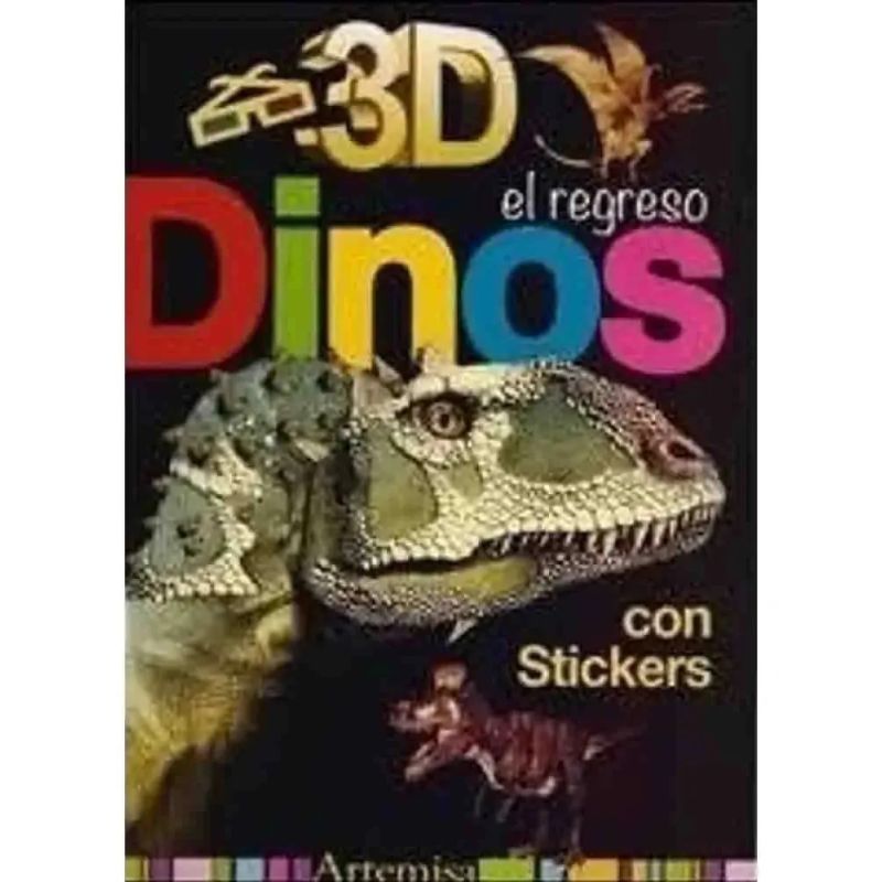 DINOS - EL REGRESO 3D CON ANTEOJOS Y CON STICKERS (Nuevo) - Miniatura 2