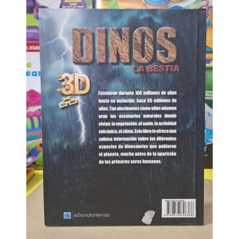 DINOS 3D LA BESTIA - TD (Nuevo) - Miniatura 3