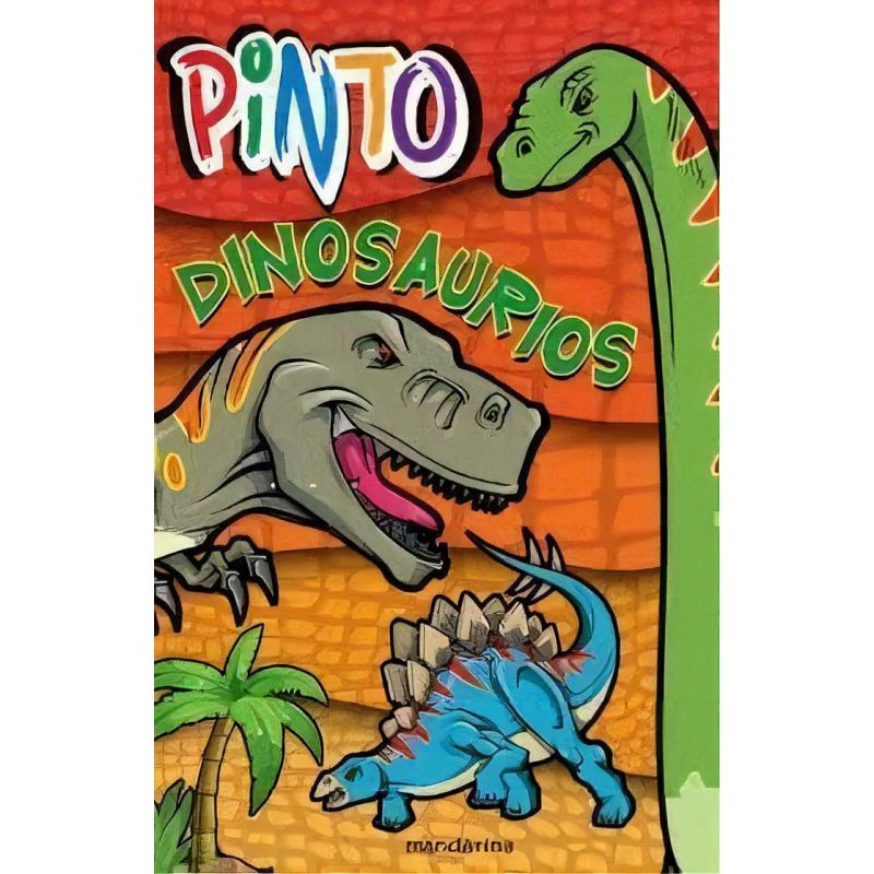 PINTO DINOSAURIOS - TAPA ROJA (Nuevo)