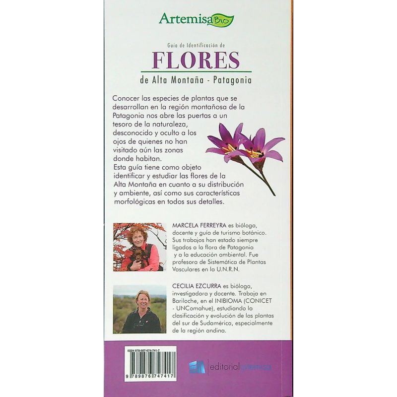 GUIA DE IDENTIFICACION DE FLORES DE ALTA MONTAÑA - PATAGONIA (Nuevo) - Miniatura 3