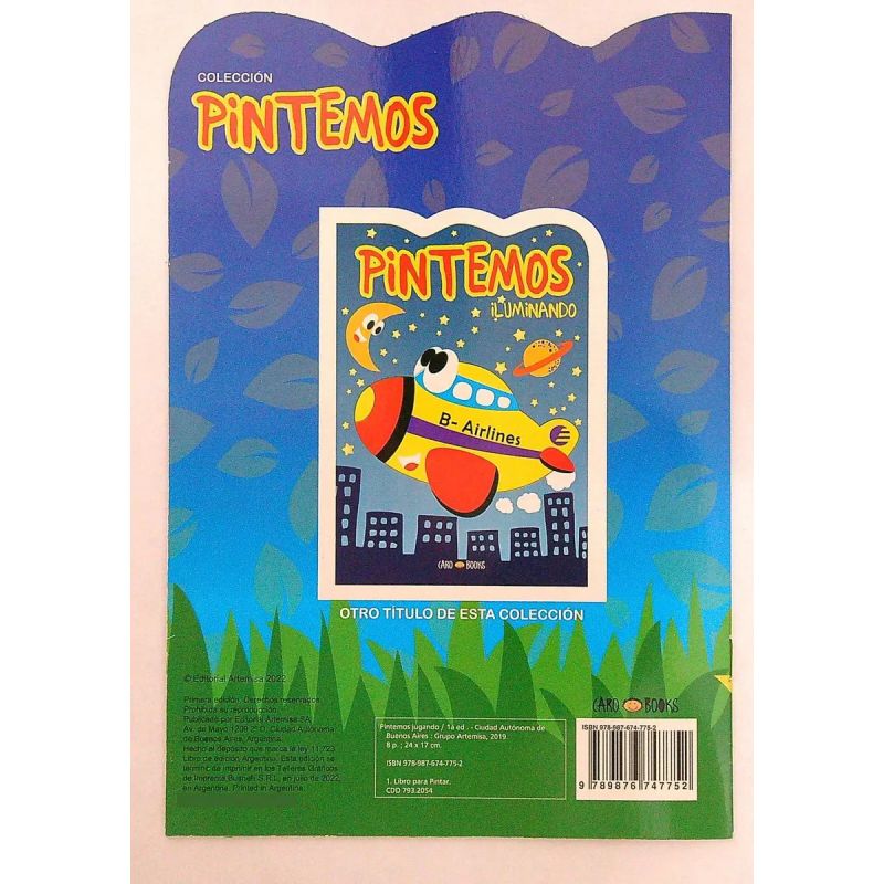 PINTEMOS JUGANDO - LIBRO PARA PINTAR (Nuevo) - Miniatura 2