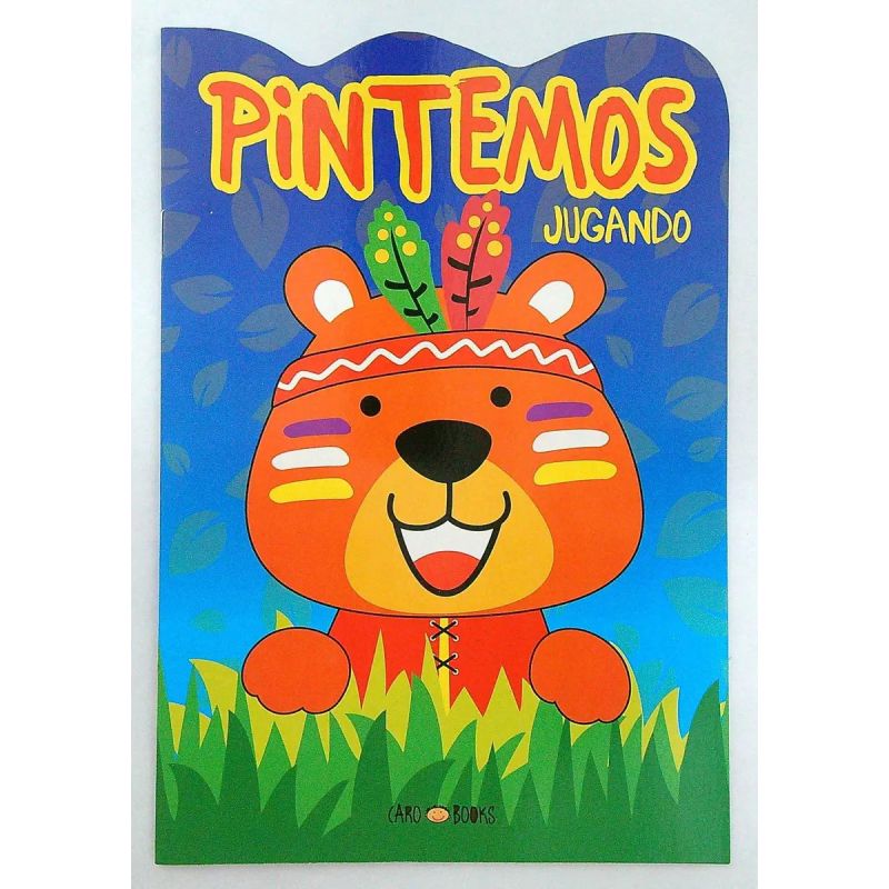 PINTEMOS JUGANDO - LIBRO PARA PINTAR (Nuevo)