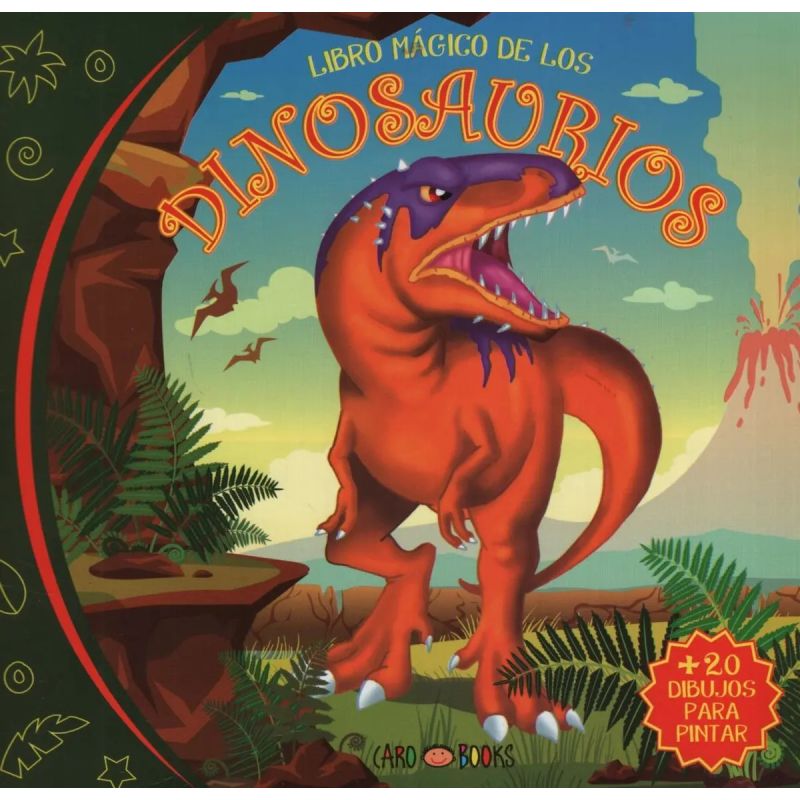 LIBRO MAGICO DE LOS DINOSAURIOS (Nuevo)