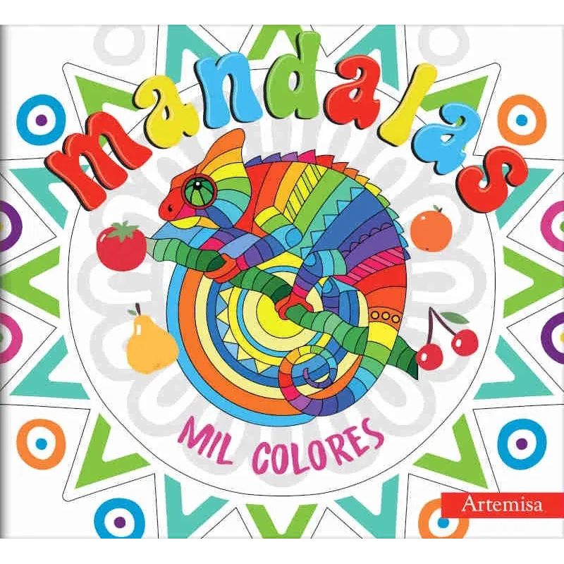 MANDALAS - MIL COLORES - TAPA IGUANA (Nuevo)