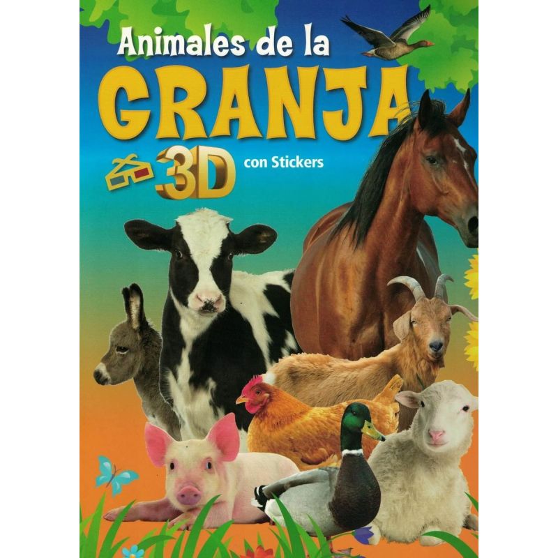 ANIMALES DE LA GRANJA 3D (Nuevo)