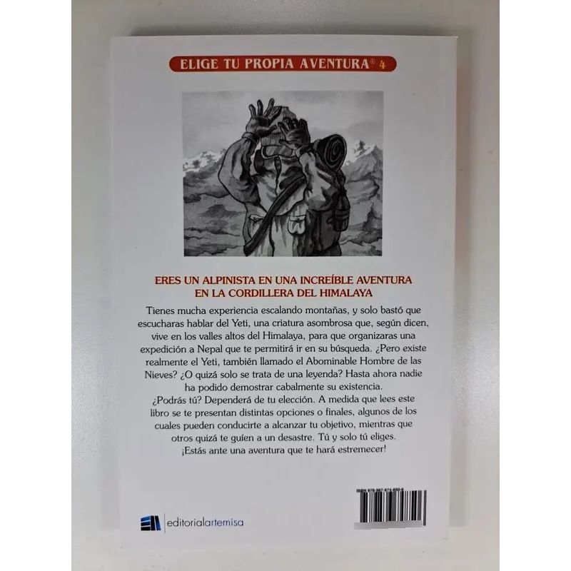 ABOMINABLE HOMBRE DE LAS NIEVES, EL - ELIGE TU PROPIA AVENTURA 4 (Nuevo) - Miniatura 2