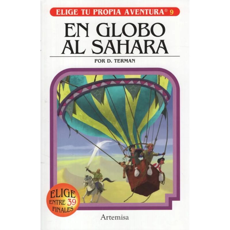 EN GLOBO AL SAHARA - ELIGE TU PROPIA AVENTURA 9 (Nuevo)