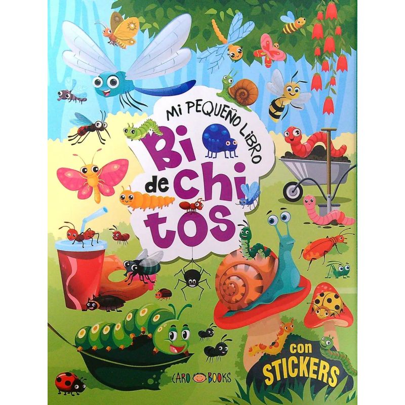 MI PEQUEÑO LIBRO DE BICHITOS - CON STICKERS (Nuevo)