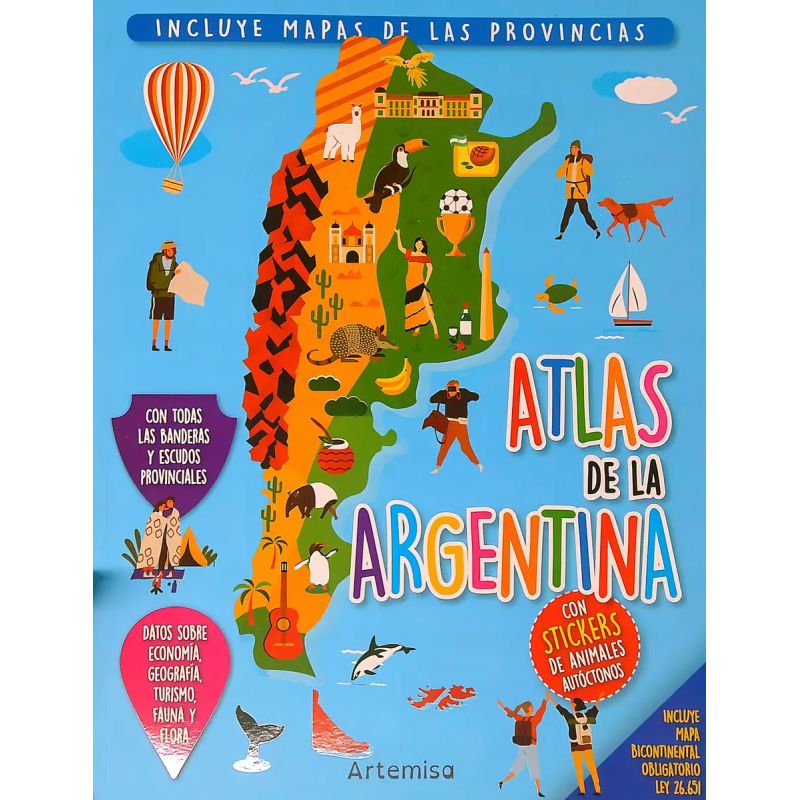 ATLAS DE LA ARGENTINA (Nuevo)