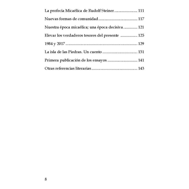 PROFECIA MICAELICA DE RUDOLF STEINER Y LOS AÑOS 2012 A 2033, LA (Nuevo) - Miniatura 3