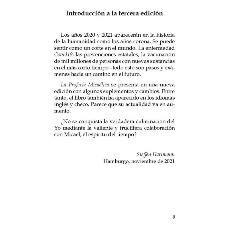 PROFECIA MICAELICA DE RUDOLF STEINER Y LOS AÑOS 2012 A 2033, LA (Nuevo) - Miniatura 4