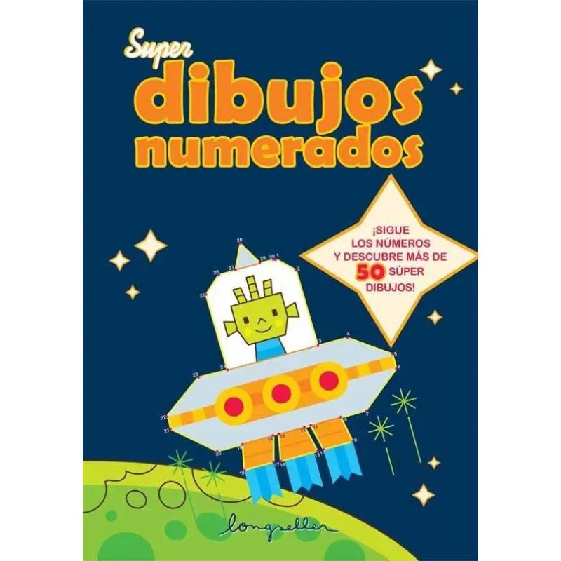 SUPER DIBUJOS NUMERADOS (Nuevo)