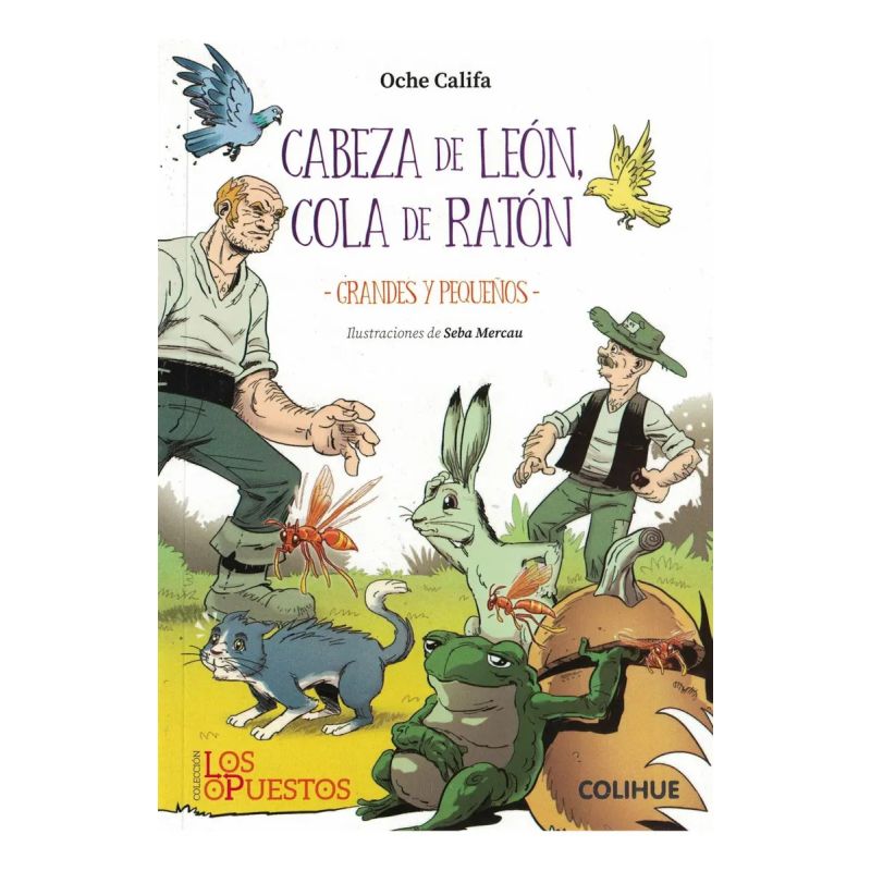 CABEZA DE LEON, COLA DE RATON - GRANDES Y PEQUEÑOS (Nuevo)