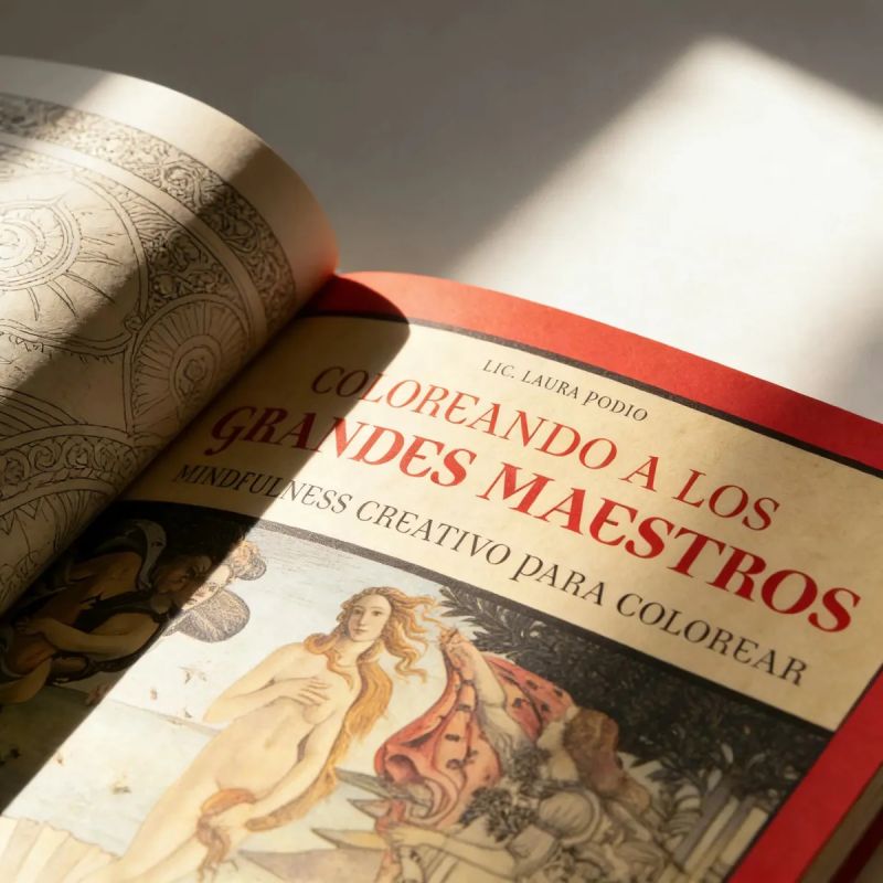 COLOREANDO A LOS GRANDES MAESTROS - MINDFULNESS CREATIVO PARA (Nuevo) - Miniatura 3