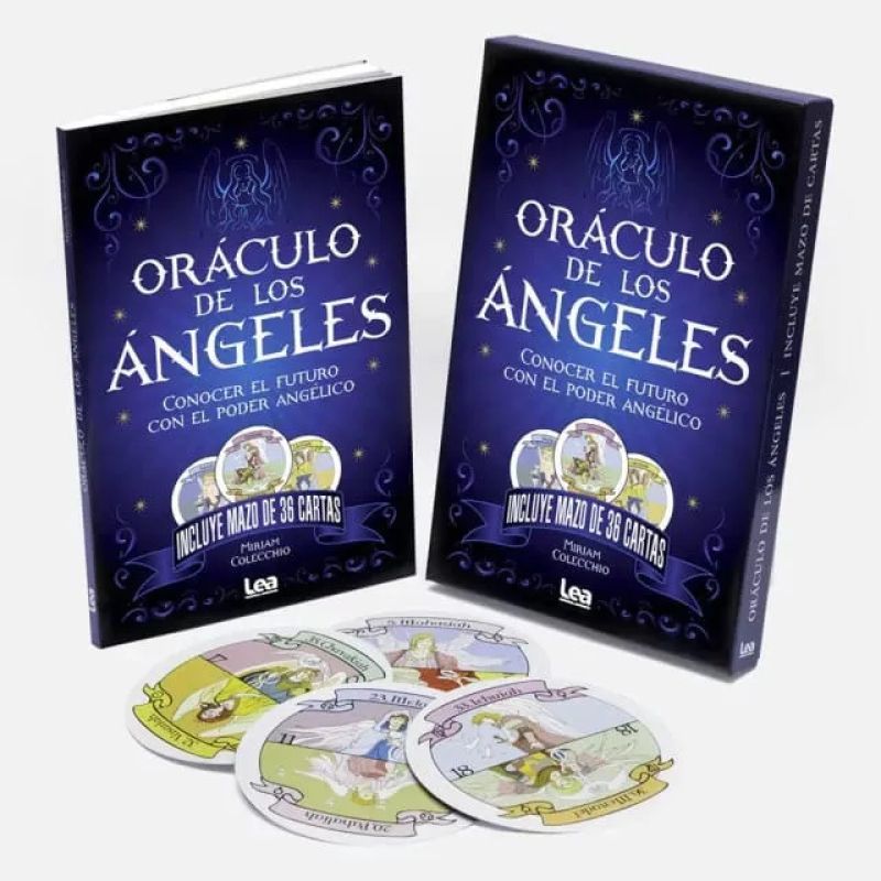 ORACULO DE LOS ANGELES - INCLUYE MAZO CON 36 CARTAS (Nuevo) - Miniatura 2