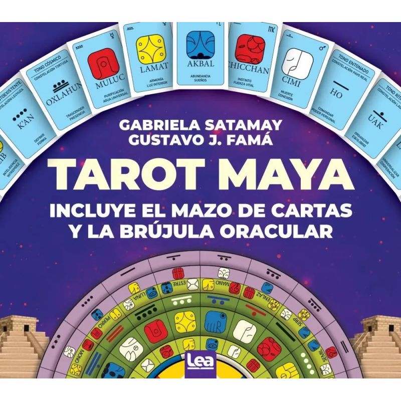 TAROT MAYA - INCLUYE EL MAZO DE CARTAS Y LA BRUJULA ORACULAR (Nuevo)