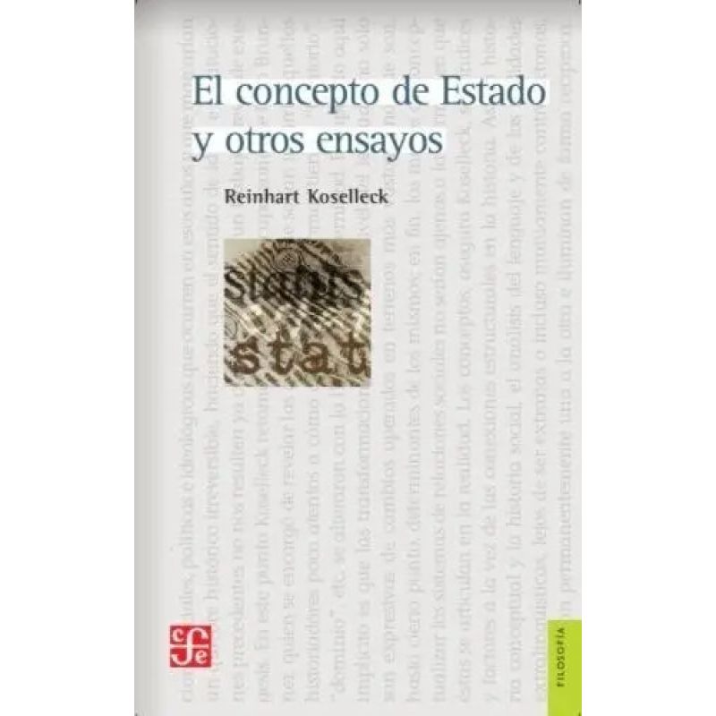 CONCEPTO DE ESTADO Y OTROS ENSAYOS, EL (Nuevo)