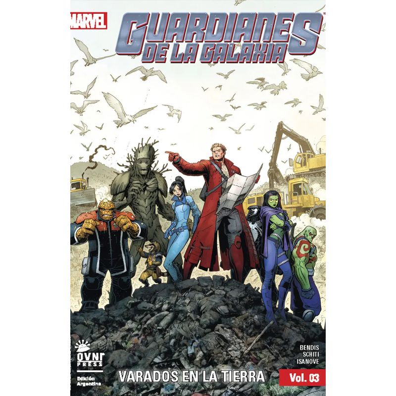 VARADOS EN LA TIERRRA - GUARDIANES DE LA GALAXIA VOL. 3 (Nuevo)