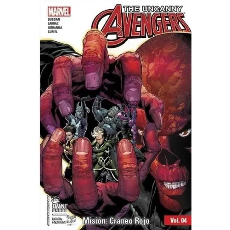 MISION CRANEO ROJO - THE UNCANNY AVENGERS - VOL 04 (Nuevo)