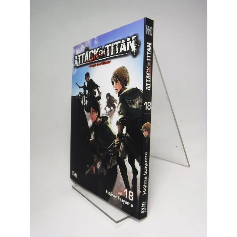 ATTACK ON TITAN - ATAQUE A LOS TITANES VOL.18 (Nuevo)