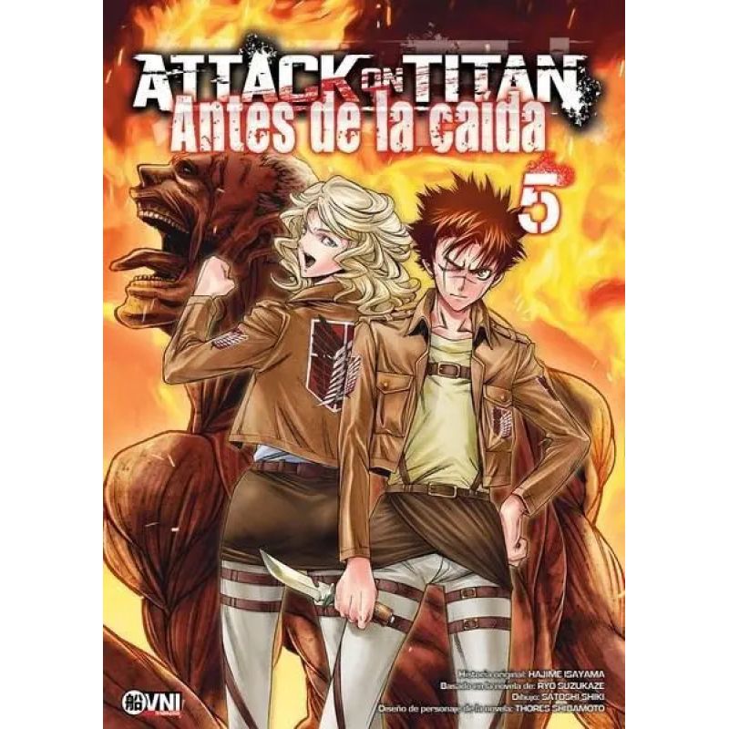 ATTACK ON TITAN - ANTES DE LA CAIDA VOL. 5 (Nuevo)
