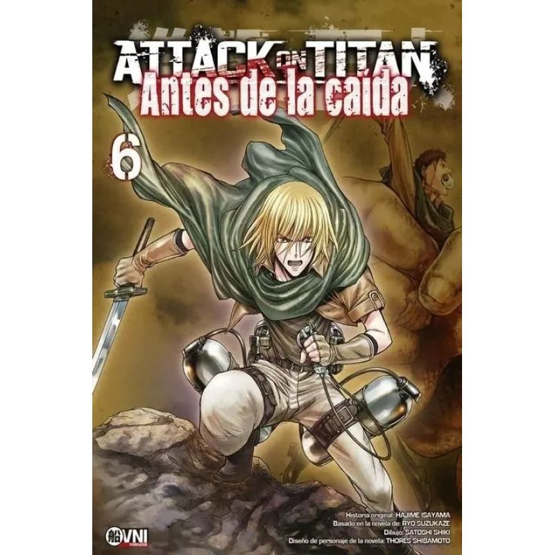 ATTACK ON TITAN - ANTES DE LA CAIDA VOL.6 (Nuevo)