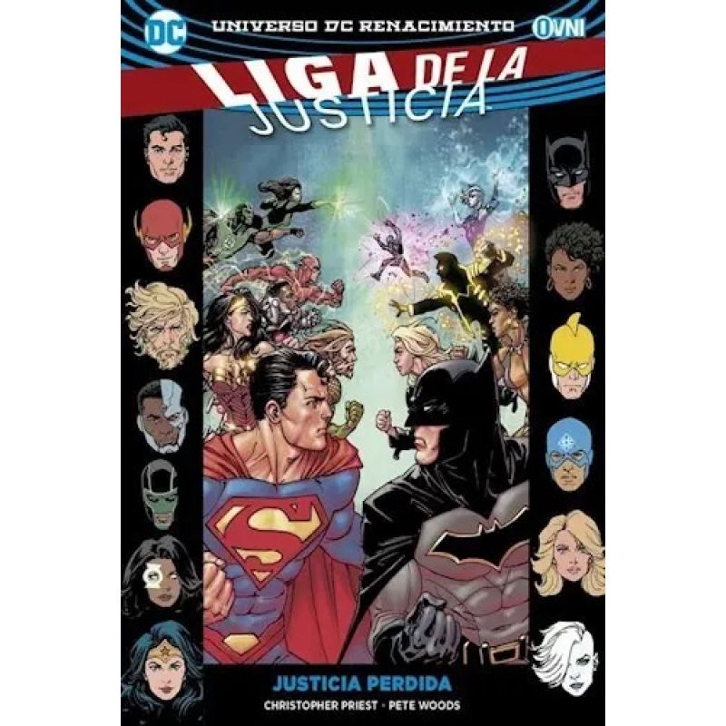 JUSTICIA PERDIDA - LIGA DE LA JUSTICIA VOL. 5 - DC RENACIMIENTO (Nuevo)