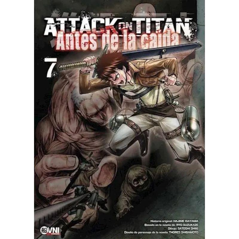 ATTACK ON TITAN - ANTES DE LA CAIDA VOL.7 (Nuevo)