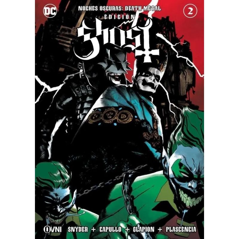 BATMAN NOCHES OSCURAS: DEATH METAL 2 - ED. GHOST - DC - ESPECIALES (Nuevo)