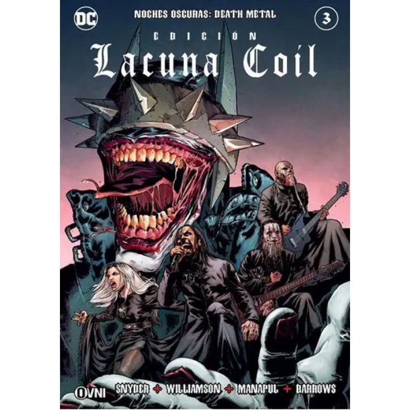 BATMAN - NOCHES OSCURAS - DEATH METAL 3 - ED. LACUNA COIL (Nuevo)