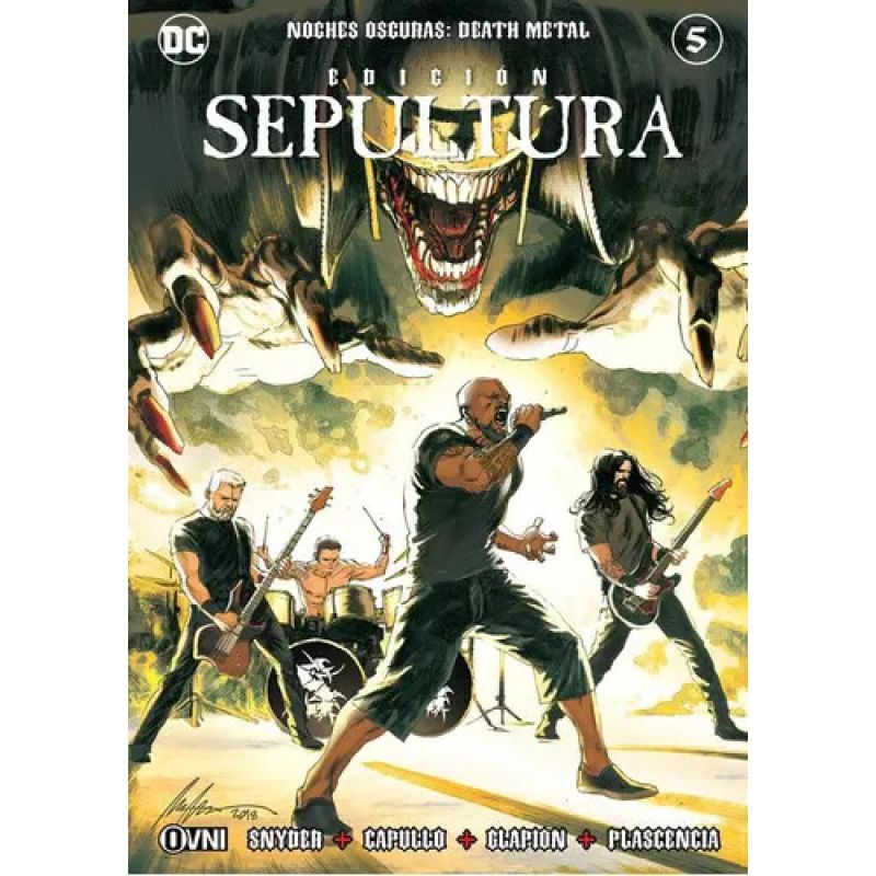 NOCHES OSCURAS: DEATH METAL 5 - ED. SEPULTURA - DC ESPECIALES (Nuevo)