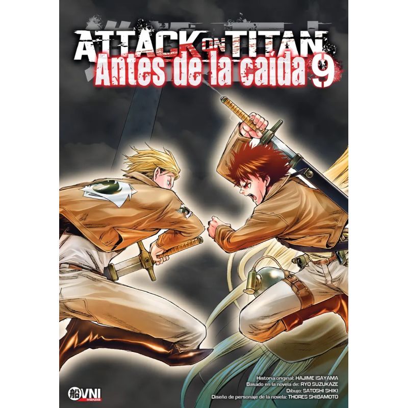 ATTACK ON TITAN - ANTES DE LA CAIDA VOL. 9 (Nuevo)