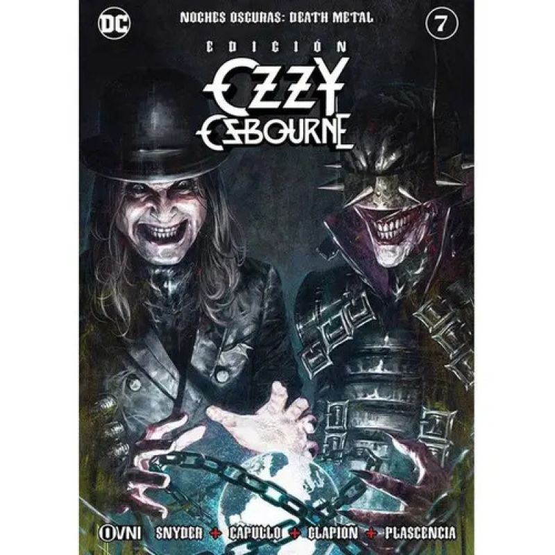 BATMAN NOCHES OSCURAS: DEATH METAL 7 - ED. OZZY OZBOURNE - DC - ESPECIALES (Nuevo)