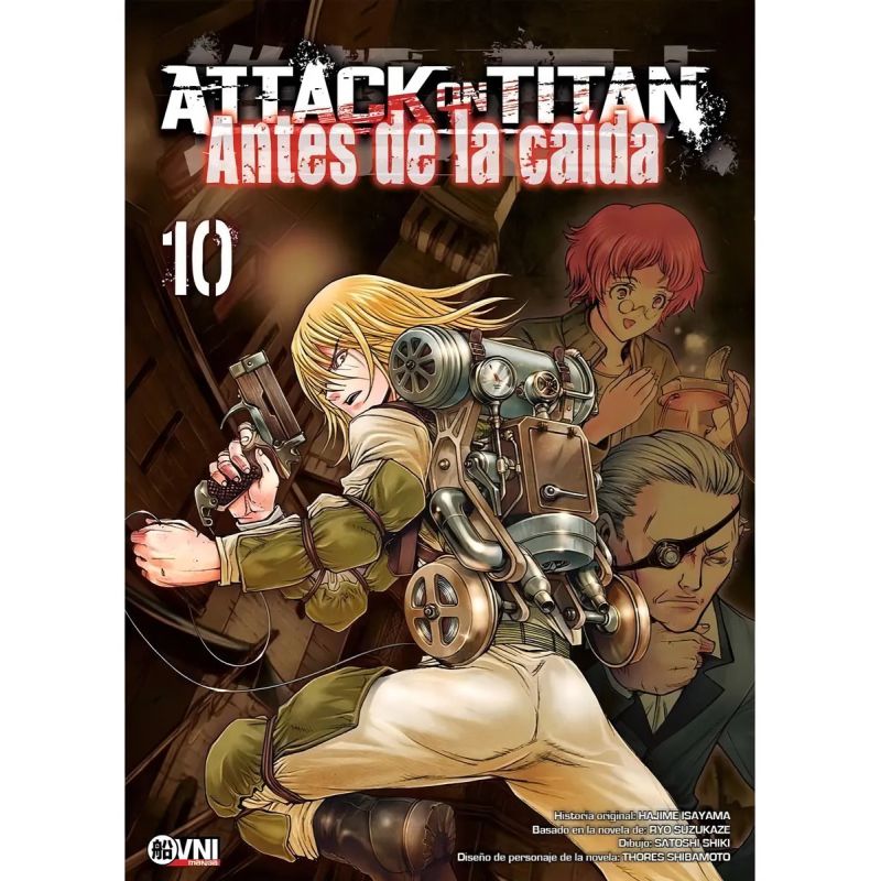 ATTACK ON TITAN - ANTES DE LA CAIDA 10 (Nuevo)