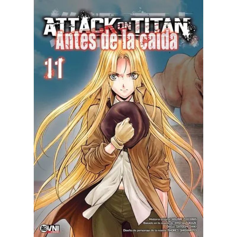ATTACK ON TITAN - ANTES DE LA CAIDA VOL. 11 (Nuevo)