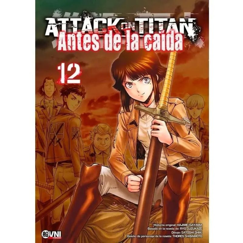 ATTACK ON TITAN - ANTES DE LA CAIDA VOL. 12 (Nuevo)