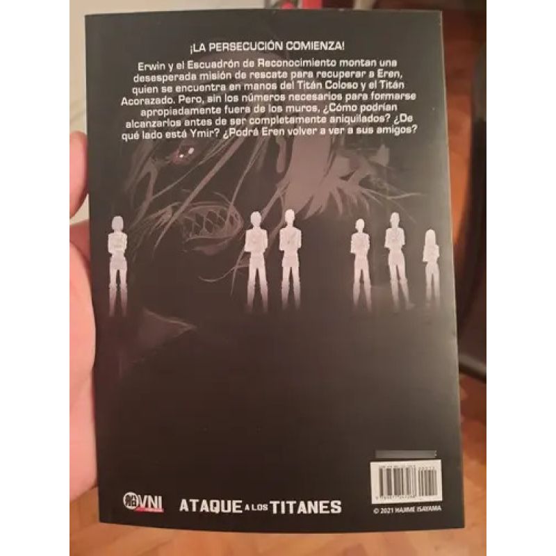 ATTACK ON TITAN VOL. 12 (3ª ED.) (Nuevo)
