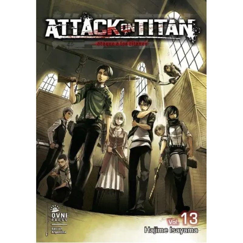 ATTACK ON TITAN - ATAQUE A LOS TITANES 13 4/ED (Nuevo)