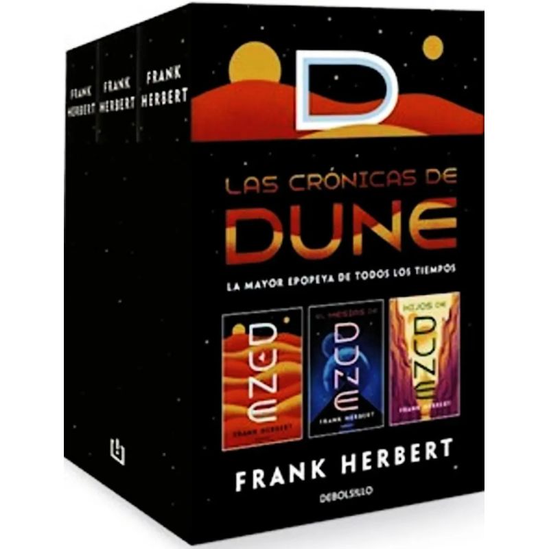 CRONICAS DE DUNE, LAS - PACK TRILOGIA COMPLETA (B) (Nuevo)