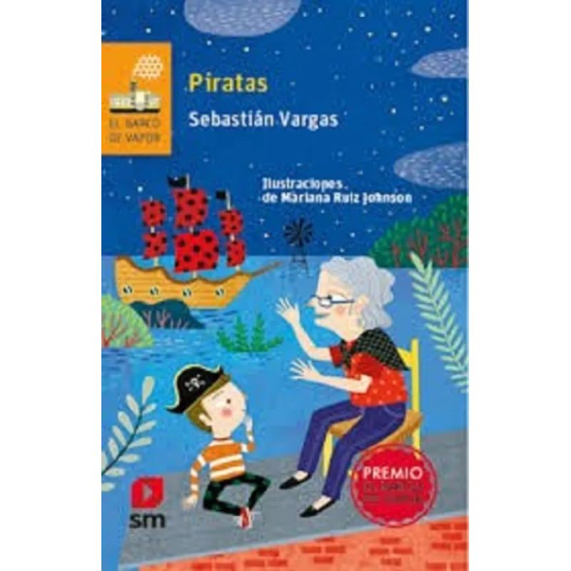 PIRATAS - BARCO DE VAPOR NARANJA - Miniatura 2