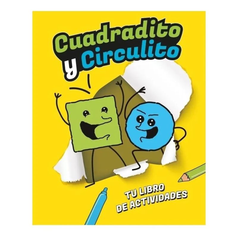 CUADRADITO Y CIRCULITO: TU LIBRO DE ACTIVIDADES (Nuevo)