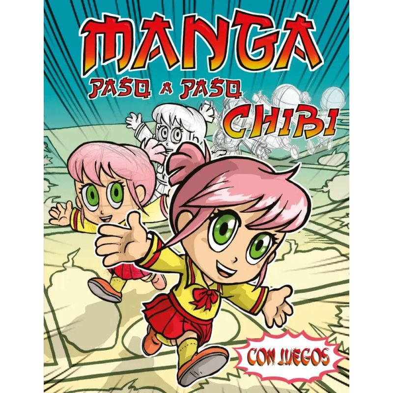 MANGA PASO A PASO - CHIBI - CON JUEGOS (Nuevo)