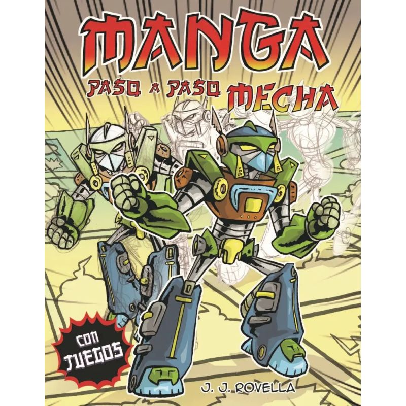 MANGA PASO A PASO - MECHA - CON JUEGOS (Nuevo)