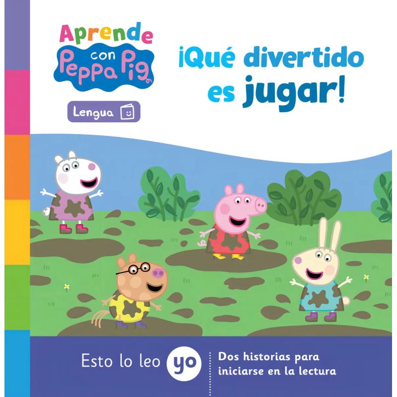 QUE DIVERTIDO ES JUGAR - PEPPA PIG APRENDE (Nuevo)