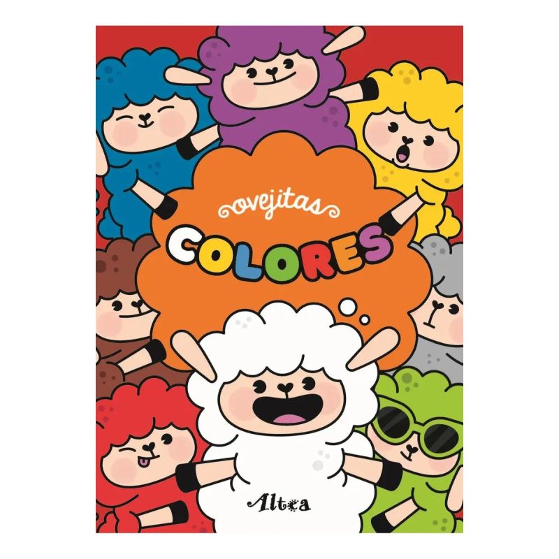 COLORES - OVEJITAS - CARTONE (Nuevo)