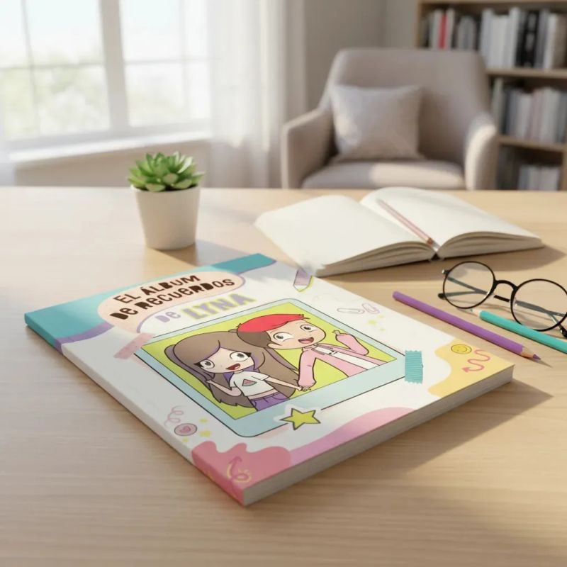ALBUM DE RECUERDOS DE LYNA, EL (LIBRO PARA COLOREAR) (Nuevo) - Miniatura 2