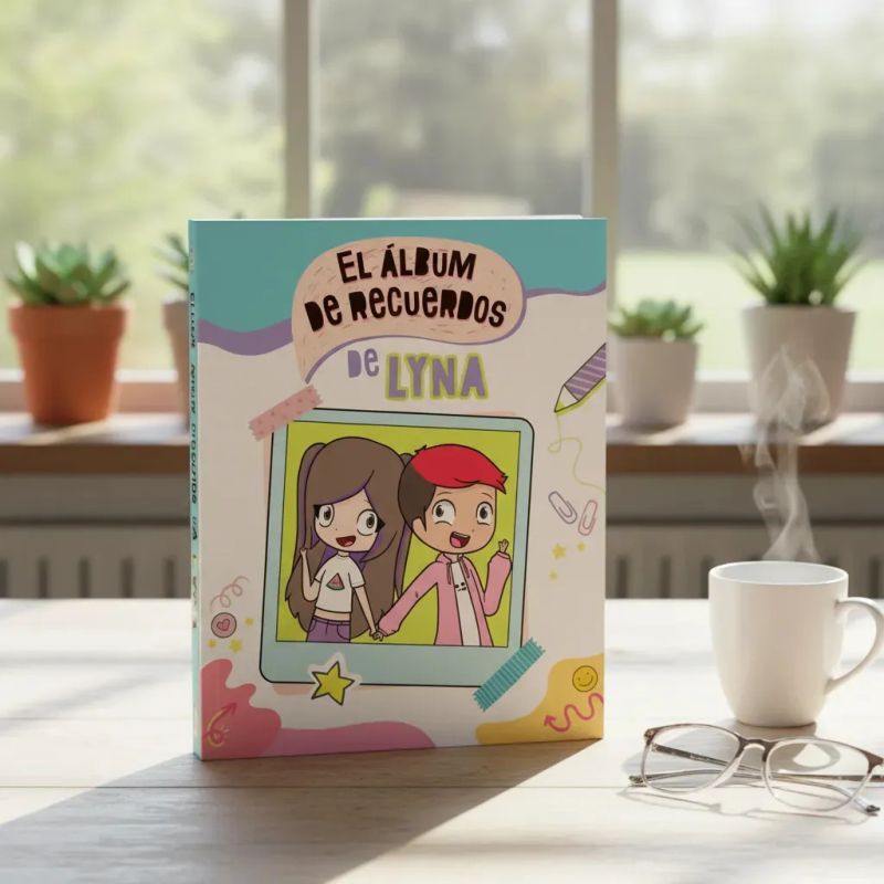 ALBUM DE RECUERDOS DE LYNA, EL (LIBRO PARA COLOREAR) (Nuevo) - Miniatura 4