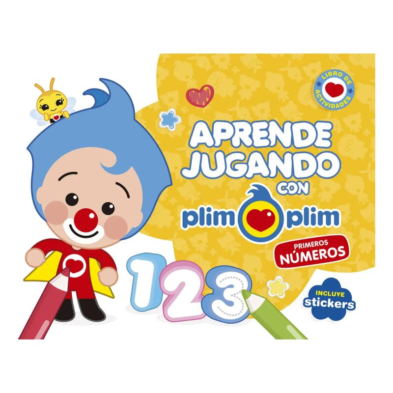APRENDE JUGANDO CON PLIM PLIM - PRIMEROS NUMEROS (Nuevo)