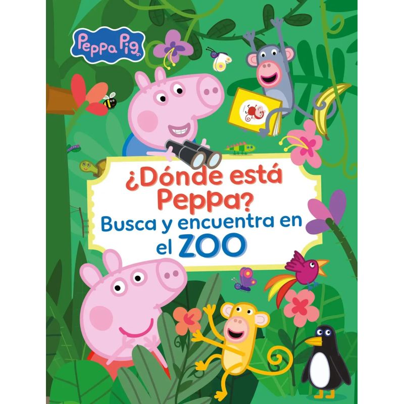 DONDE ESTA PEPPA ? - BUSCA Y ENCUENTRA EN EL ZOO (Nuevo)