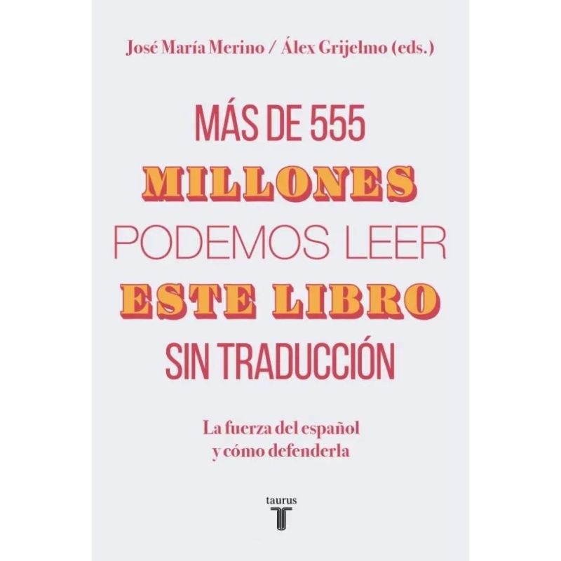 MAS DE 555 MILLONES PODEMOS LEER ESTE LIBRO SIN TRADUCCION (Nuevo)